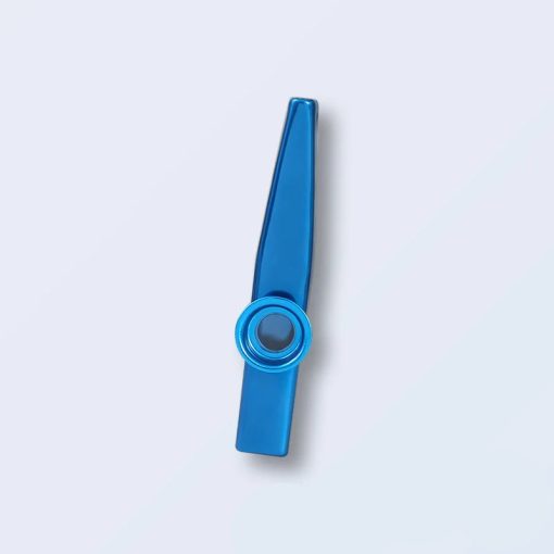 Kazoo en alliage d'aluminium 7 couleurs - couleur bleu