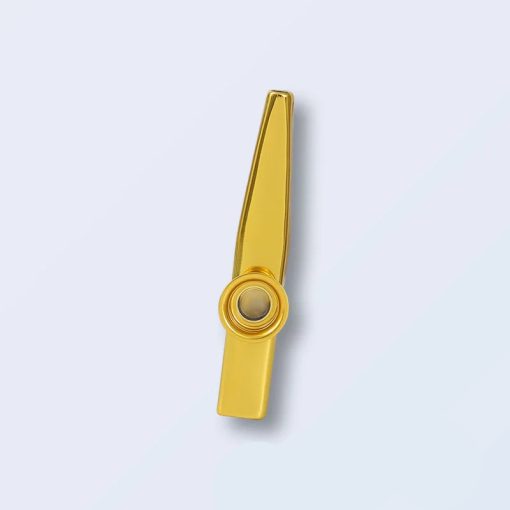 Kazoo en alliage d'aluminium 7 couleurs - couleur jaune