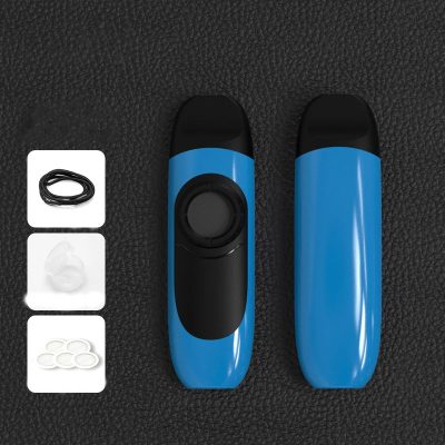 Kazoo en plastique dur 4 couleurs - couleur bleue