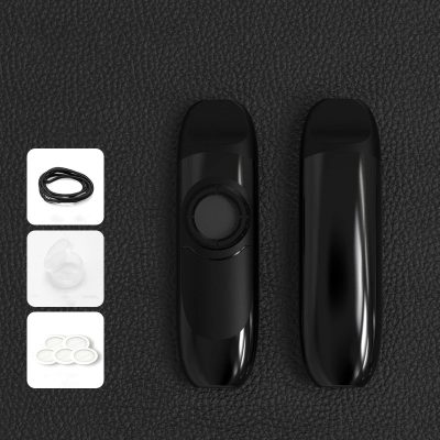 Kazoo en plastique dur 4 couleurs - couleur noir