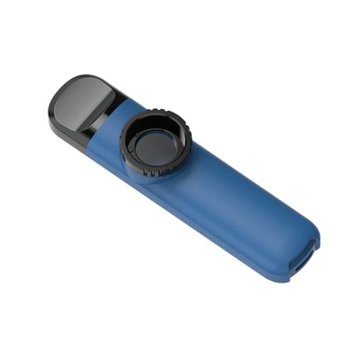 Kazoo en plastique dur avec embouchure - couleur bleu