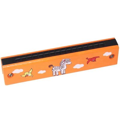 Lots de 10 harmonicas 16 trous pour enfants - modèle 4