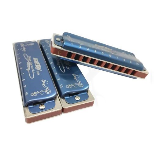 détails du Pack de 3 harmonicas diatoniques dans 3 accordages différents