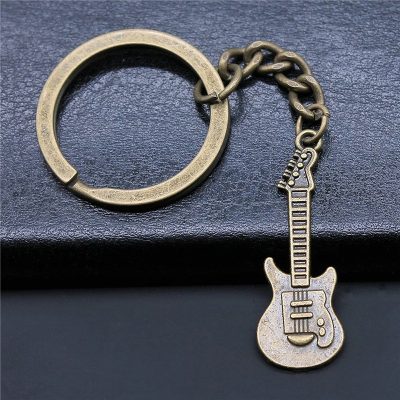 Porte-clé guitare pour gros trousseau