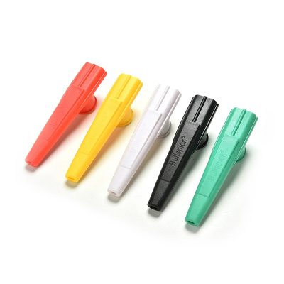 vue arrière Petit kazoo en plastique couleur aléatoire
