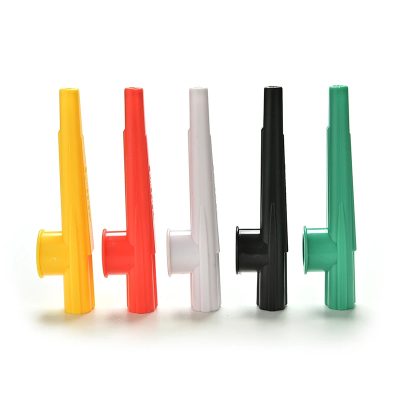 vue complète Petit kazoo en plastique couleur aléatoire