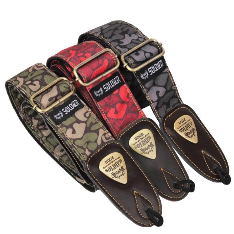Sangle Guitare Camouflage Urbain