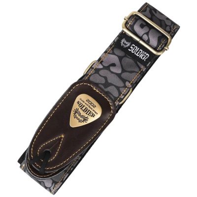 Sangle Guitare Camouflage Urbain couleur gris