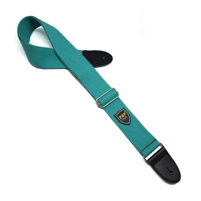 Sangle en Coton Tissé aux couleurs Fraîches Couleur Turquoise