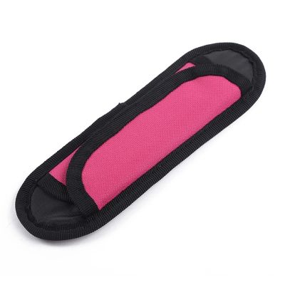 Coussin d’épaule pour sangle de guitare amovible anti-dérapant - couleur rose