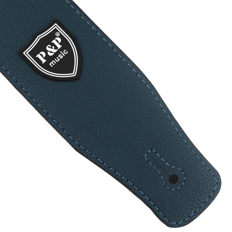 Détails bouleur Sangle de guitare basse en cuir souple réglable