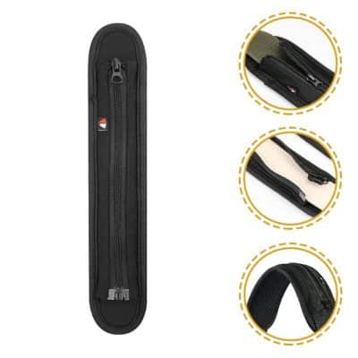 Magnifique Coussin d'épaule pour guitare anti-dérapant amovible avec zip