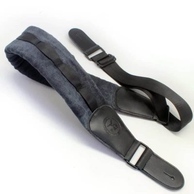 Sangle de Guitare Basse - Large et Super Confortable - noir