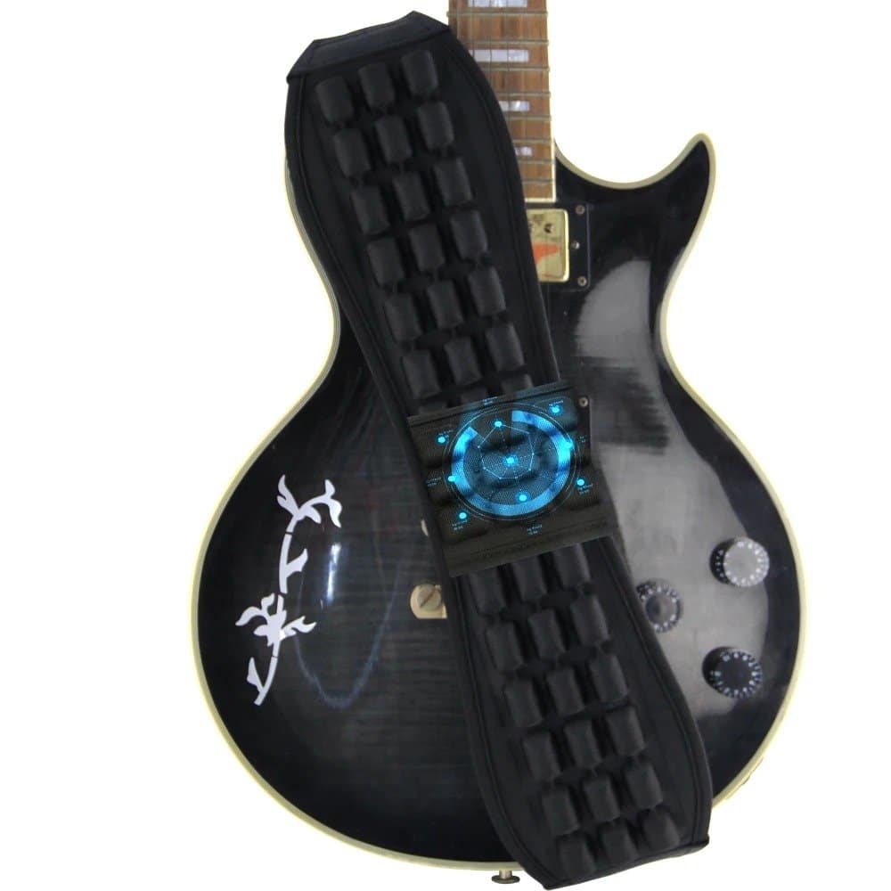Coussin De Jambe Pour Guitare - Support Ergonomique Anti-Dérapant Avec Housse En Cuir - Pour Guitare Acoustique Et Électrique