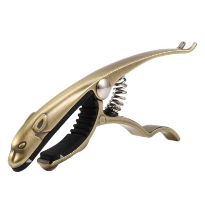 Détails Capodastre en métal en alliage de zinc en forme de Léopard