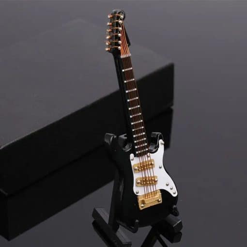 Guitare Miniature Guitare éléectrique - couleur noir