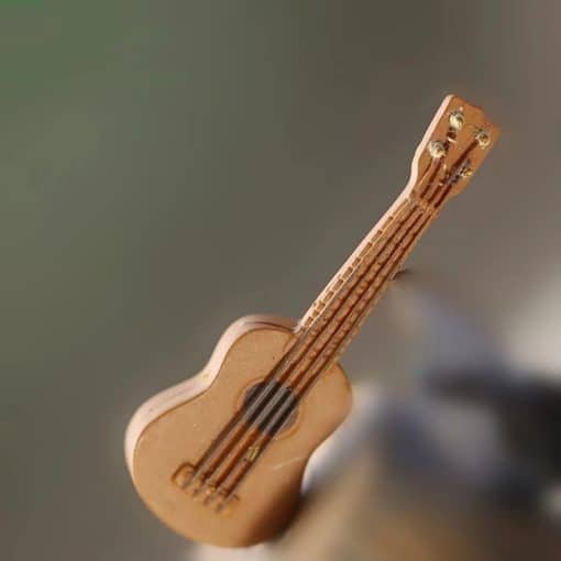 Guitare Miniature accoustique réaliste en plastique