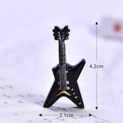 Guitare Miniature électrique star noir