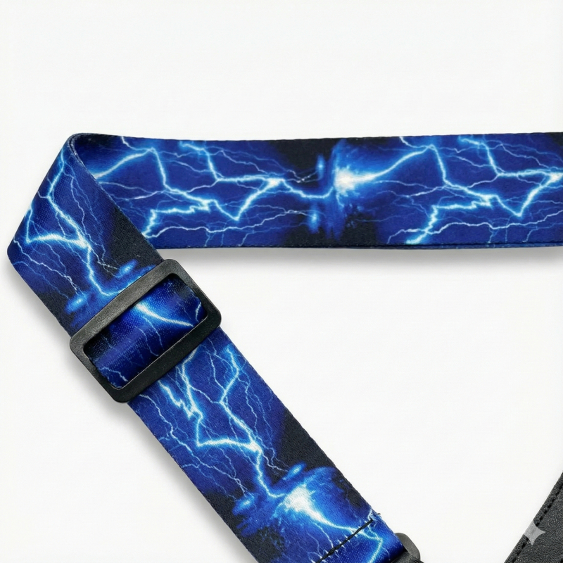 Magnifique Sangle de guitare électrique Nébuleuse Cosmique