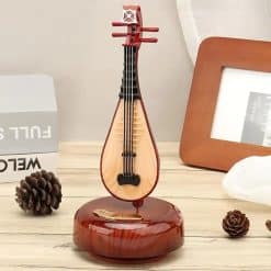 Mandoline Miniature boîte à musique rotative