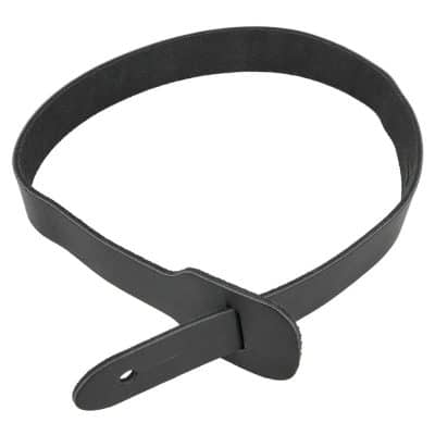 Sangle de Sangle de Guitare en Cuir Noir avec Clous à Griffes Pyramidauxdétails sangle supp