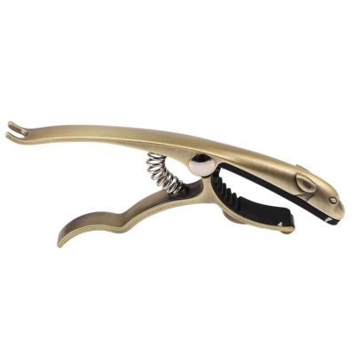 Vue Côté du Capodastre en métal en alliage de zinc en forme de Léopard