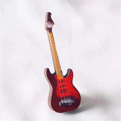 Vue complete de notre Guitare Miniature Mini Guitare Electrique