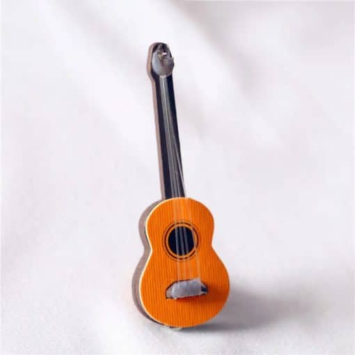 détails Guitare Miniature Guitare accoustique