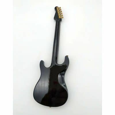 vue dos Guitare Miniature électrique à échelle 1-6ème