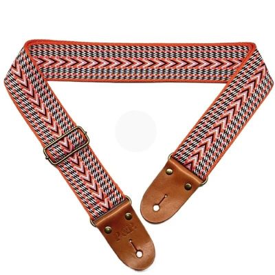 Sangle Guitare Vintage Ethnique Tissée - Modèle 1