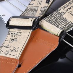 Sangle Guitare Vintage Journal Urbain