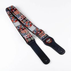 Sangle de Guitare Vintage Patchwork Tribal