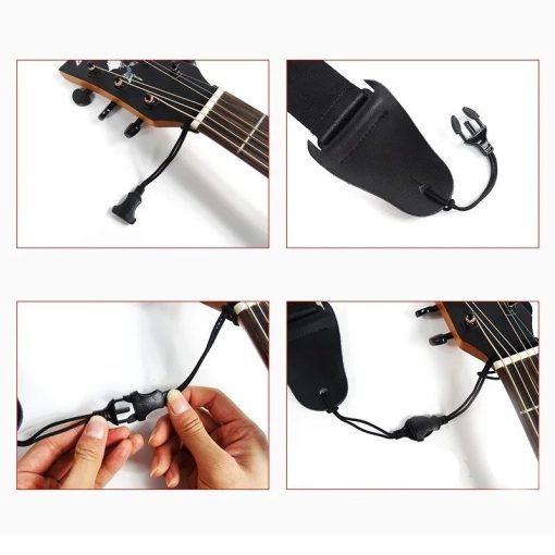 Détails utilisation du Support de sangle de guitare