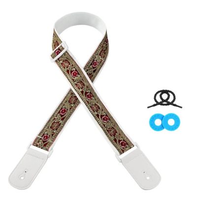 Sangle Guitare Vintage Elegance Chic - modèle 3