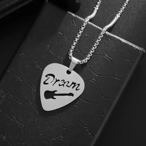 Pendentif Guitare Guitare Dream Couleur Argent