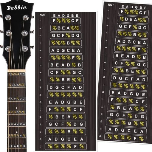 Autocollants Fretboard pour Guitare