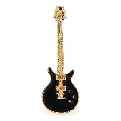 Broche Émaillée Pins Guitare électrique Couleur