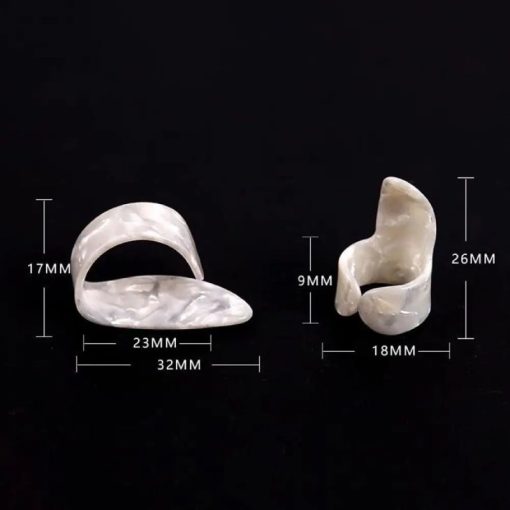 Dimensions de l'Ensemble de 3 médiators en métal avec 1 Médiator pouce