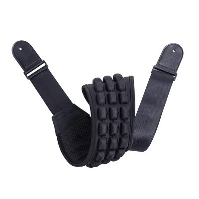 Détails de la Sangle pour Guitare Basse Confortable avec Coussinets en Néoprène Ergonomique et Réglable