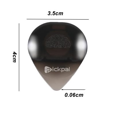 Dimensions Médiator pour guitare avec lumière LED à haute sensibilité - 3 couleurs au choix