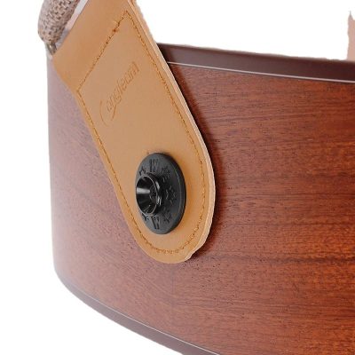 Vista detallada de los bloques de correa para ukelele