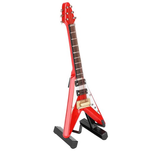 Guitare Miniature électrique - Flying V Rouge