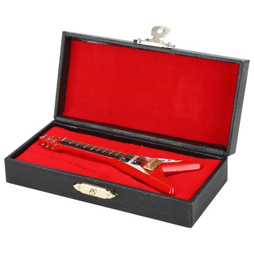 Guitare Miniature électrique Flying V Rouge