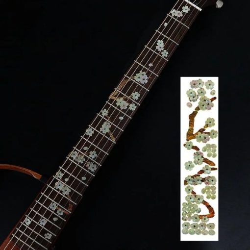 Magnifique Marqueurs de Fretboard à motif Fleurs Sakura