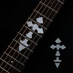 Marqueurs de Fretboard à motif Croix Chrétienne modèle 1