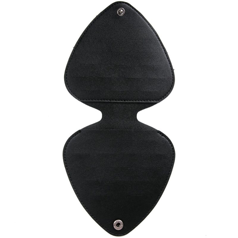 étui rangement pour médiators - capacité de 32 médiators - couleur Noir