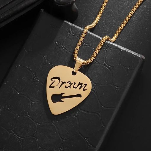 Pendentif Guitare Guitare Dream Couleur Or