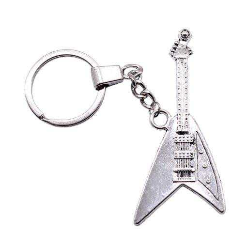 Magnifique Porte-clés Guitare électrique Flying V