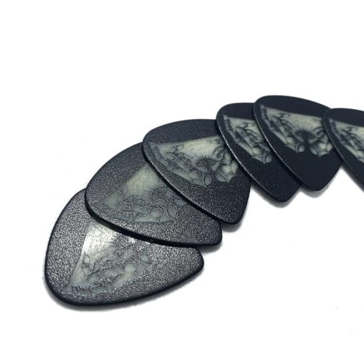 Lot de médiators de guitare à motif Papillon Dark Goth - Lot de 5 pièces