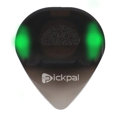 Médiator pour guitare avec lumière LED à haute sensibilité couleur vert